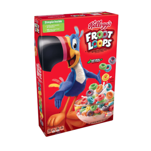 KELLOGG`S FROOT LOOPS 285G - Image 1