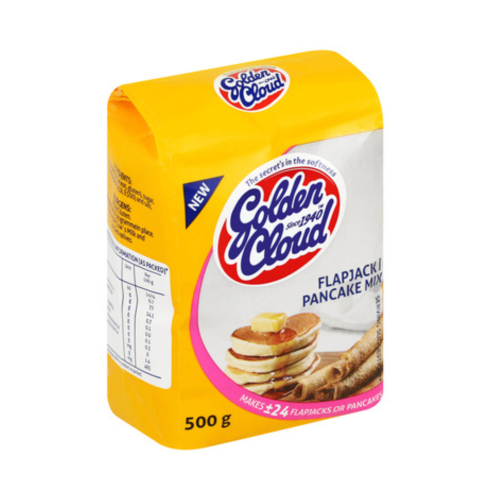 GOLDEN CLOUD FLAP JACKS/PANCAKE MIX 500G - Image 1