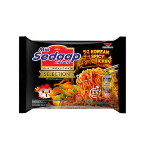 MIE SEDAAP SPICY CHICKEN NOODLES 87G - Image 1