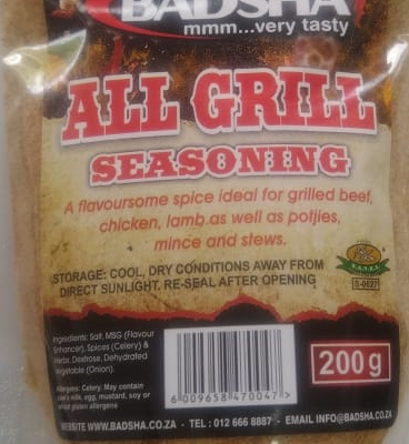BADSHA ALL GRILL SEASONING 200G