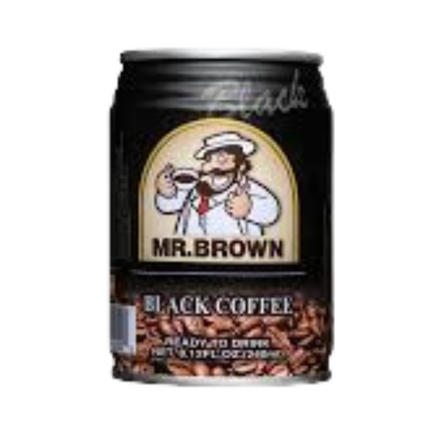 MR BROWN BLACK COFFEE 240ML - Image 1