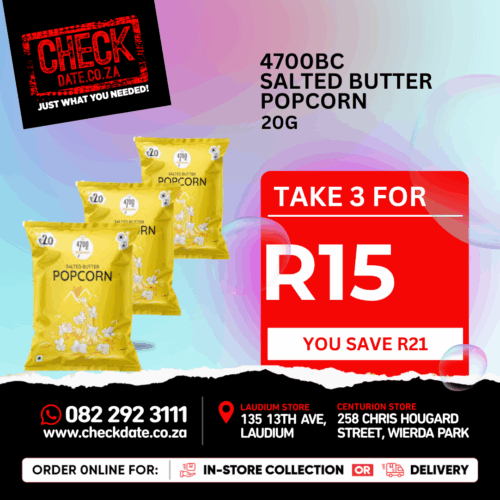 4700BC SALTED POPCORN 20G - Image 1