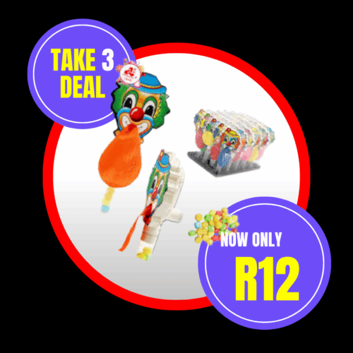 CLOWN CANDY BALLOON TAKE 3 DEAL - Image 1