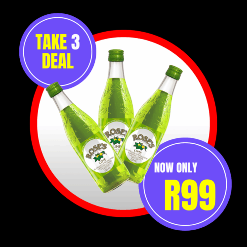 ROSES CORDIAL ROSES CORDIAL TAKE 3 DEAL - Image 1