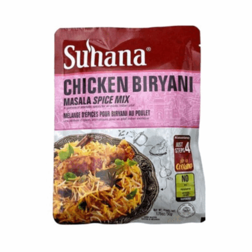 SUHANA CHICKEN BIRYANI MASALA 50G - Image 1
