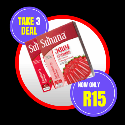 SUHANA JELLY CRYSTALS TAKE 3 DEAL