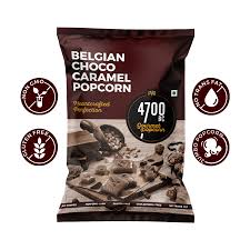 4700BC BELGIAN CHOC CARAMEL POPCORN 125G