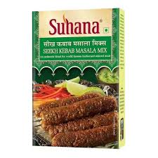 seekh_kebab SUHANA SEEKH KEBAB MASALA MIX 50G - Image 1