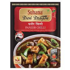suhana-paneerchilli SUHANA DESI DRAGON PANEER CHILLI MIX 50G - Image 1