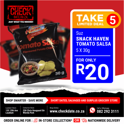SNACK HAVEN TOMATO SALSA 30G TAKE 5 DEAL - Image 1
