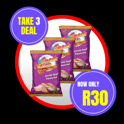 SNACK HAVEN SMOKED BEEF 125G TAKE 3 DEAL
