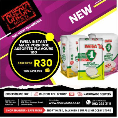 IWISA INSTANT PORRIDGE TAKE 3 DEAL