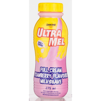 DANONE ULTRAMEL STRAWB MILKSHAKE