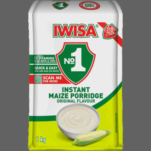 IWISA INSTANT MAIZE PORRIDGE ORIG1KG - Image 1