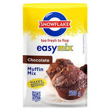 SNOWFLAKE MUFFIN MIX CHOCOLATE 500G