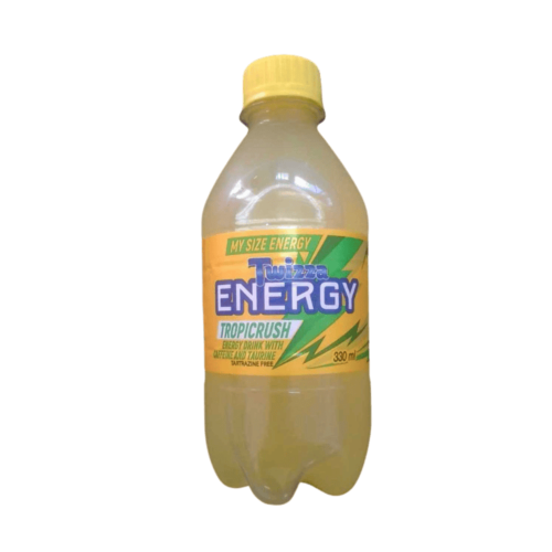 TWIZZA ENERGY TROPICRUSH DRINK 330ML - Image 1