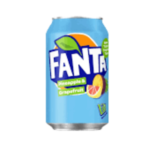 FANTA PINEAPPLE & GRAPEFRUIT 330ML - Image 1