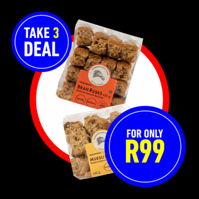 W RUSKS 450G TAKE 3 DEAL