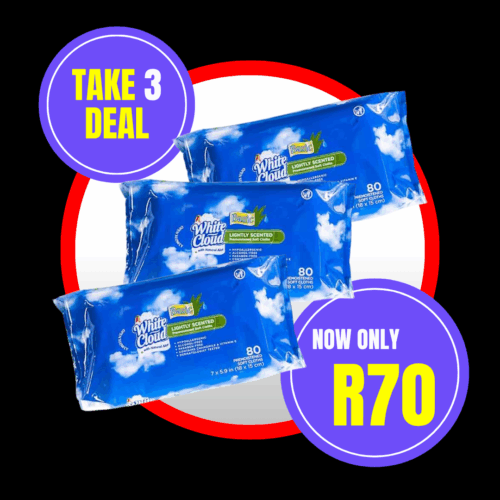 WHITE CLOUDS WHITE CLOUD WIPES TAKE 3 DEAL - Image 1