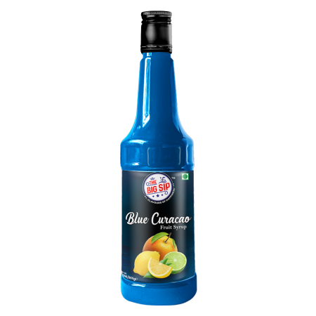 big_sip_bluecaracae.png BIG SIP BLUE CURACAO FRUIT SYRUP 750ML - Image 1