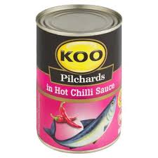 koo_pichards.jpeg KOO PILCHARDS IN HOT CHILLI SAUCE 400G - Image 1