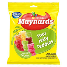 maynards_sourjellyteddies.jpeg MAYNARDS SOUR JELLY TEDDIES 125G - Image 1