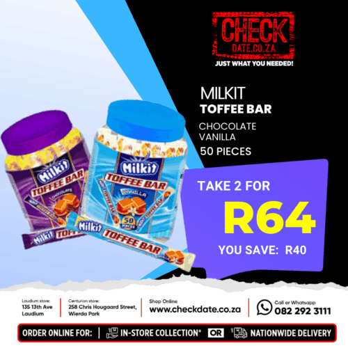milkit toffee bar MILKIT TOFFEE BARS TUB TAKE 2 DEAL - Image 1