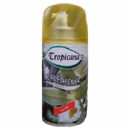 tropican_vanilla.png TROPICANA AUTO AIR FRESHN VANILLA 260ML - Image 1