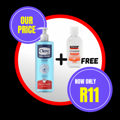 CLERE HANDWASH + 50ML SANTIZER FREE - Image 1
