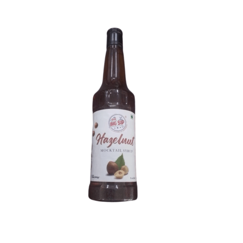 big_sip_hazelnut.png BIG SIP HAZELNUT MOCKTAIL SYRUP 750ML - Image 1