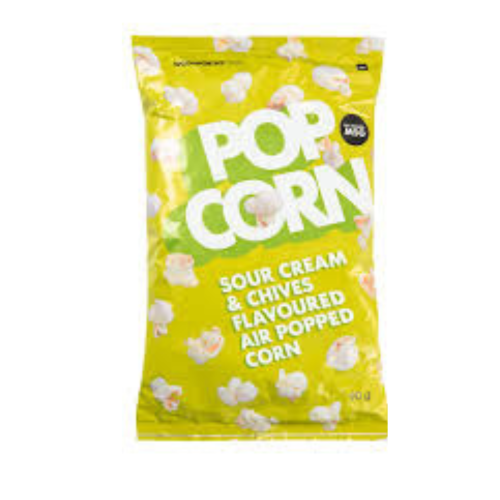 W/W POPCORN SOUR CREAM & CHIVES 90G - Image 1