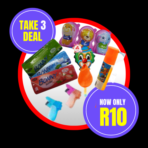 CANDY TOYS R10 DEAL CANDY TOYS ASSORTED R10 DEAL - Image 1