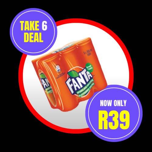 FANTA ORANGE FANTA ORANGE TAKE 6 DEAL - Image 1