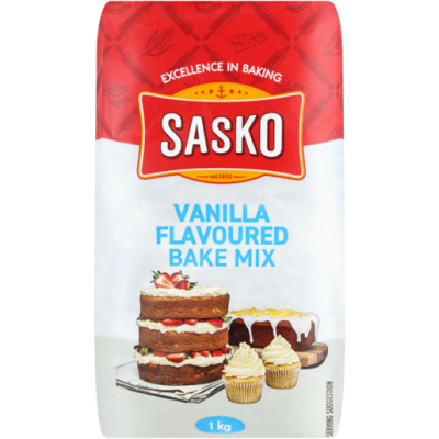 SASKO BAKE MIX VANILLA 1KG