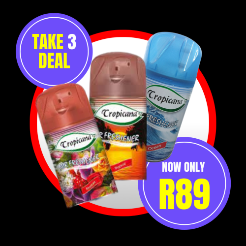 tropicana TROPICANA AUTO AIRFRESHNERS TAKE 3 DEAL - Image 1