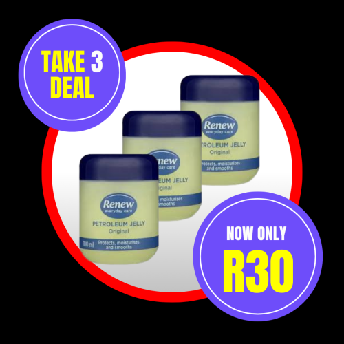 RENEW VASELINE RENEW VASELINE TAKE 3 DEAL - Image 1