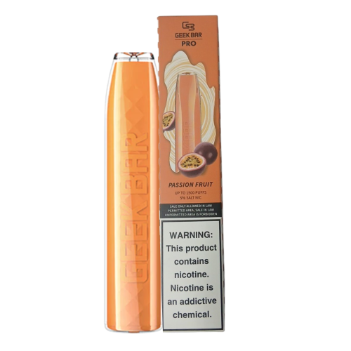 GEEK BAR PRO PASSION FRUIT 1500 PUFFS - Image 1