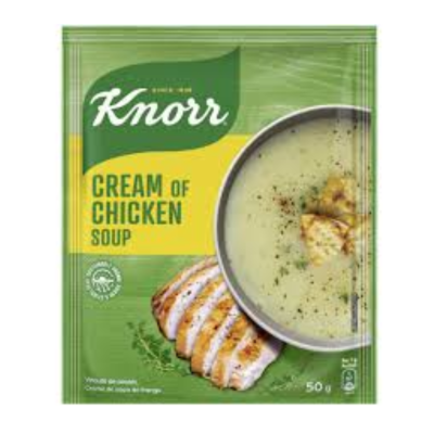 KNORR CREAM OF CHICKEN SOUP 50G