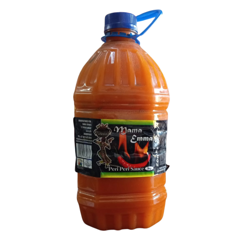 mama emma peri peri sauce 5kg MAMA EMMA PERI PERI SAUCE 5KG - Image 1