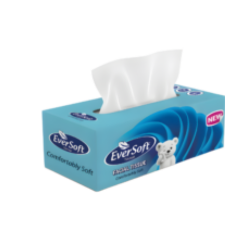 EVERSOFT FACIAL TISSUE 180SH - Image 1