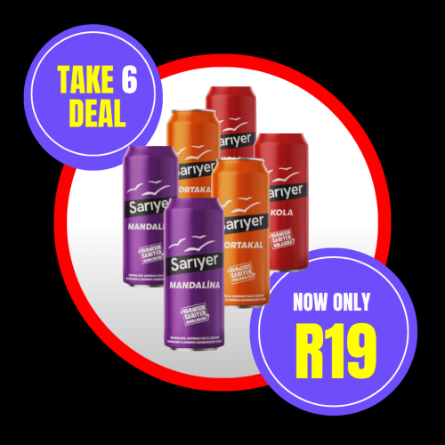 SARIYER 330ML TAKE 6 DEAL - Image 1