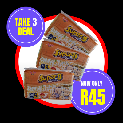 SUPER-B DIAPERS TAKE 3 DEAL
