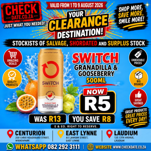 SWITCH GRANADILLA & GOOSEBERRY 500ML - Image 1