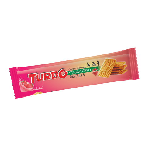 turbo strawberry FAME TURBO STRAWBERRY FLAV BISCUITS 30G - Image 1
