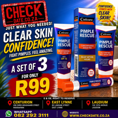 CUTICURA PIMPLE RESCUE SET FOR R99