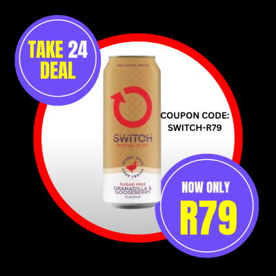 SWITCH GRANADILLA & GOOSEBERRY 24 X 500ML