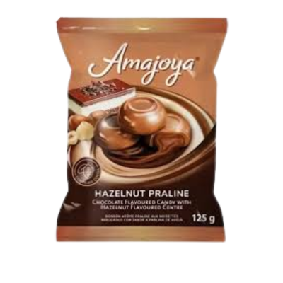 AMAJOYA HAZELNUT PRALINE 125G
