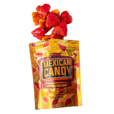 ARK MEXICAN CANDY PEACH HEARTS 100G