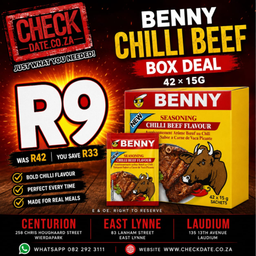 BENNY CHILLI BEEF 42 X 15G - Image 1