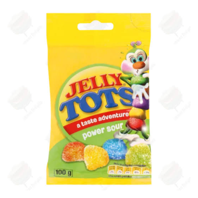 JELLY TOTS POWER SOUR 100G